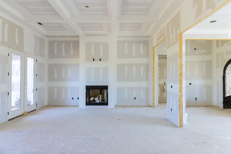 Drywall in a Residential Interior