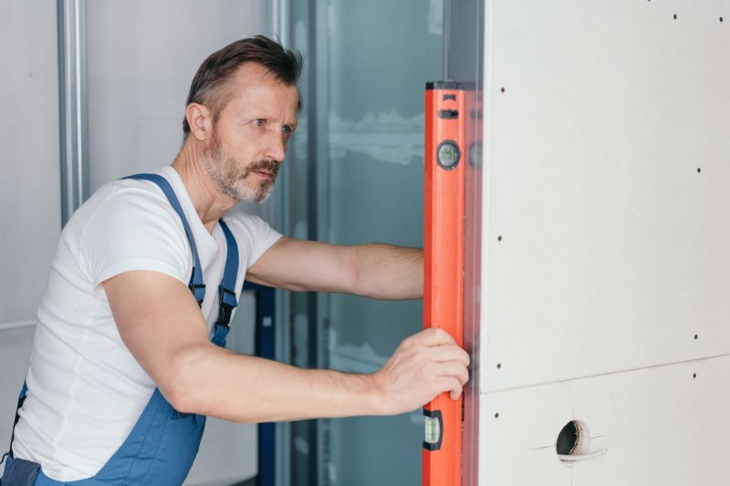 Installed Drywall in a Commercial Space